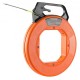 Buy Fish Tape Reel Length 30.5m Diameter 4.5mm Fiberglass Wire Puller Fishing Tape with Housing and Handle Wire Fishing Tools with Plastic Box