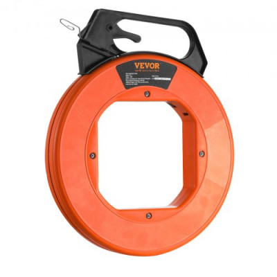 VEVOR Carrete de Cinta para Peces Longitud de 3,2 m Diámetro de 3 mm Extractor de Alambre de Acero Cinta de Pescar con Carcasa y Mango Herramientas de Pesca de Alambre Flexible con Caja de Plástico