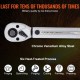 Buy 1/4" Torque Wrench Mechanical Torque Wrench 2.3-23 Nm Accuracy ±3% Adjustable Ratchet Wrench 72 Teeth Counterforce with Adapters and 127 mm Extension Car Motorcycle Maintenance Kit