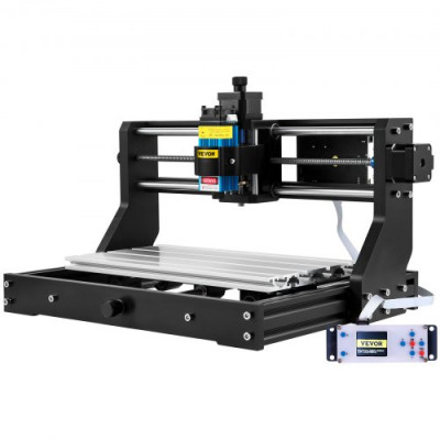 VEVOR Cnc 3018 Pro Cnc 3018 5500mw Máquina CNC Grabador Láser Máquina de Grabado Láser para Cuero de Madera de Plástico