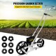 Buy Manual Seeder Aluminum ABS Seed Spreader 1 Row Height 78-84 cm Monorow Manual Seeder with 6 Seed Plates Precision Manual Seeder 2 Wheels 5 cm 6 cm for Cultivation