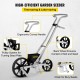 Buy Manual Seeder Aluminum ABS Seed Spreader 1 Row Height 78-84 cm Monorow Manual Seeder with 6 Seed Plates Precision Manual Seeder 2 Wheels 5 cm 6 cm for Cultivation