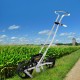 Buy Manual Seeder Aluminum ABS Seed Spreader 1 Row Height 78-84 cm Monorow Manual Seeder with 6 Seed Plates Precision Manual Seeder 2 Wheels 5 cm 6 cm for Cultivation