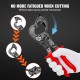 Buy Ratchet Cable Cutter 250mm Wire and Cable Cutter 240mm² Cable Cutter Comfortable Handles Quick Release Lever Easy to Use 50 HRC Manganese and Silicon Steel Blade