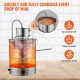 Buy Distilling Alcohol Water Distiller 50L 2800W Still Stainless Steel Distiller with Water Pump Complete Wine Set