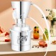 Buy Distill Alcohol Distiller for Home Use with Water Pump 6.8-8W 70L Capacity Stainless Steel Distillation Kit