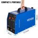 Buy Portable Plasma Cutter CUT40F 40A 230V Inverter Cutting Machine 12MM Duty Cycle 60% High Frequency Air Plasma Cutting Machine with LCD Display and Accessories Tools