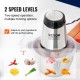 Buy Multifunctional Electric Chopper Meat Grinder 400W with 2L 8 Cup Stainless Steel Bowl Stainless Steel Blade with 4 Fins 2 Speeds for Fruits Vegetables Onions Baby Food