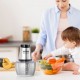 Buy Multifunctional Electric Chopper Meat Grinder 400W with 2L 8 Cup Stainless Steel Bowl Stainless Steel Blade with 4 Fins 2 Speeds for Fruits Vegetables Onions Baby Food