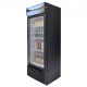 Comprar Refrigerador de Bebidas Comercial 195 L Refrigerador Vitrina Temperatura 0-10 °C Gabinete de Bebidas Refrigerado 3 Estantes Ajustables y Caja de Luz Personalizable para Tienda Supermercado Bar