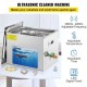 Buy Digital Ultrasonic Cleaner 15L, 360W Jewelry Cleaning Machine, SUS 304 Stainless Steel Professional Ultrasonic Cleaner 36KHz~40KHz with 6 Advanced Transducers for Industrial