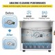 Buy Digital Ultrasonic Cleaner 15L, 360W Jewelry Cleaning Machine, SUS 304 Stainless Steel Professional Ultrasonic Cleaner 36KHz~40KHz with 6 Advanced Transducers for Industrial