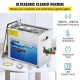 Buy Digital Ultrasonic Cleaner 6L, 180W Jewelry Cleaning Machine, SUS 304 Stainless Steel Professional Ultrasonic Cleaner 36KHz~40KHz with 3 Advanced Transducers for Industrial