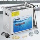 Buy Digital Ultrasonic Cleaner 6L, 180W Jewelry Cleaning Machine, SUS 304 Stainless Steel Professional Ultrasonic Cleaner 36KHz~40KHz with 3 Advanced Transducers for Industrial