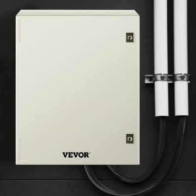 Caja eléctrica de fibra de vidrio VEVOR, montaje en pared de 23,6x19,7x9,1