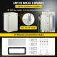 Buy Electrical Distribution Box 50x30x25 cm Electrical Box IP66 Carbon Steel Electrical Distribution Box Waterproof Outdoor Electric Meter Cover for Wall Mounting