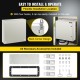 Buy Electrical Distribution Box 60x60x20 cm Electrical Box IP66 Carbon Steel Electrical Distribution Box Waterproof Outdoor Electric Meter Cover for Wall Mounting