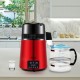 Buy Water Distiller 4L Water Distillation Filter with Glass Container 750W 1L/H Speed Adjustment, Distillation Filter Purifier 7.9lbs Stainless Steel Dual Temperature, Red