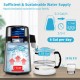 Buy 4L Water Distiller Water Destination Filter with Glass Container 750W 1L/H Speed Adjustment Distillation Air Purifier Filter