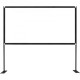 Buy 100" Projector Screen 16:9 Portable Projector Screen 4K Hd Projector Screen with Stand Height 198cm Viewing Angle 160