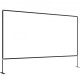 Buy Projector Screen 394.2 cm Projector Screen with Stand 311 x 175 cm HD 16:9 Mobile Projection Screen 160 Degree Oxford Fabric Home Cinema Screen 244.6 cm for Home Office Patios