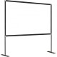 Comprar Tela do projetor, tela do projetor diagonal de 80 "com suporte 71 x 45" Tela de projeção móvel HD 16: 9 Ângulo de 160 graus Tecido Oxford Tela de cinema em casa para pátios de escritórios domésticos