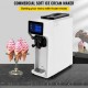 Koop Commerciële ijsmachine 50 Hz Softijsmachine Wit 10-20L per uur Softijsmachine 550 x 210 x 680 mm in cafés, buffetten, drankwinkels, restaurants