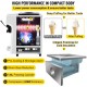 Buy Commercial Ice Cream Machine 50Hz White Soft Serve Ice Cream Maker 10-20L Per Hour Soft Serve Ice Cream Maker 550 x 210 x 680mm in Cafes, Buffets, Beverage Shops, Restaurants