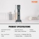 Buy Single Head Electric Smoothie Blender, 375W, 3 Speeds, 15000/18000/21000RPM, 820ML Stainless Steel Cup for Making Drinks, Milk Tea, Shakes, Homemade Bar