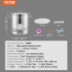 Buy Beer Fermenter 19L Stainless Steel Beer Fermentation Tank 3-Layer Pot Base Brewing Kit with Thermometer Ball Valve Lid Handle Double Filtration