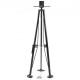 Buy Fifth Wheel Stabilizer 2.27T Load Steel Fifth Wheel Tripod Adjustable Height 880-1450mm Parking Stand for Motorhome Trailer RV