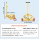 Buy 250L Drum Trolley Load Capacity 544kg 3 Wheel Dolly Steel Frame Adjustable Handle Roller Base Drum Handling Tool for Warehouses Factories