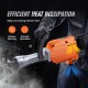 Buy Demolition Hammer 2200W 1350 BPM Corded Electric Hammer 1-1/8" with 4 Replaceable Chisels 360° Rotating Handle Anti-Vibration Concrete Breaker for Chiseling Construction Plumbing