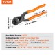 Buy 8" Bolt Cutter Bolt Cutter with Bi-Material Handle and Rubber Jaws Chrome Molybdenum Steel Alloy Blade Professional Bolt Cutter for Rebar Wires Cable Chains