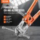 Buy 14" Bolt Cutter Bolt Cutter with Bi-Material Handle and Rubber Jaws Chrome Molybdenum Steel Alloy Blade Professional Bolt Cutter for Rebar Wires Cable Chains