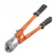 Buy 14" Bolt Cutter Bolt Cutter with Bi-Material Handle and Rubber Jaws Chrome Molybdenum Steel Alloy Blade Professional Bolt Cutter for Rebar Wires Cable Chains