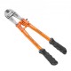 Buy 14" Bolt Cutter Bolt Cutter with Bi-Material Handle and Rubber Jaws Chrome Molybdenum Steel Alloy Blade Professional Bolt Cutter for Rebar Wires Cable Chains