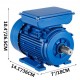 Buy Alternating Current Motor 2.2 Kw Asynchronous Electric Motor Single-phase Motor