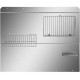 Buy Stainless Steel Splashback Panel 914 x 860mm Kitchen Front Protector 2 x Storage Shelf 1 x Kitchen Shelf