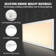 Buy LED Ceiling Light with Remote Control 1000x250x45mm LED Panel Light 3000 lm 30W Dimmable Adjustable Color Temperature 2700K-6500K for Home Office School Dining Room Shop