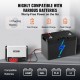 Buy MPPT Solar Charge Controller 12V/24V Auto DC Solar Panel Charge Regulator 50A Bluetooth Module 98% Charging Efficiency for Sealed AGM, Gel, Flooded and Lithium Batteries