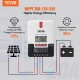 Buy MPPT Solar Charge Controller 12V/24V Auto DC Solar Panel Charge Regulator 20A Bluetooth Module 98% Charging Efficiency for Sealed AGM, Gel, Flooded and Lithium Batteries