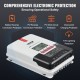 Buy MPPT Solar Charge Controller 12V/24V Auto DC Solar Panel Charge Regulator 20A Bluetooth Module 98% Charging Efficiency for Sealed AGM, Gel, Flooded and Lithium Batteries