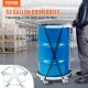 Buy 250 L Drum Trolley 567 kg Load Capacity Rolling Platform with 5 Swivel Wheels Steel Base with Rollers Handling Tool Drums for Warehouses Factories