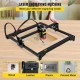 Buy Mini Laser Engraver 410 x 400 mm 5.5W Laser Engraving Machine Compatible with Windows7/8/10/11, iOS/Android CNC Engraving Machine for Engraving Paper, Wood, Leather, Fabric, Plastic, Acrylic