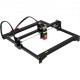 Comprar Mini gravador a laser 410 x 400 mm Máquina de gravação a laser 5,5 W compatível com Windows7/8/10/11, iOS/Android Máquina de gravação CNC para gravação em papel, madeira, couro, tecido, plástico, acrílico