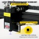 Buy Mini Laser Engraver 460 x 810 mm 6W Laser Engraving Machine Compatible with Windows7/8/10/11, iOS/Android CNC Engraving Machine for Engraving Paper, Wood, Leather, Fabric, Plastic, Acrylic