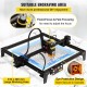 Buy Laser Engraver 310 x 300mm CNC Engraving Machine 6000mm/min 5.5W Desktop Engraving Machine Windows7/8/10/11, iOS/Android for Engraving Paper, Wood, Leather, Fabric, Plastic, Acrylic