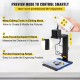 Buy Laser Cutter 100 x 100mm JPG / BMP / PNG / G-Code Portable Laser Engraving Machine with Auto Focus Support Mini Laser Engraver for Various Materials, Such as Paper, Fabric, Wood