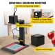 Buy Laser Cutter 100 x 100mm JPG / BMP / PNG / G-Code Portable Laser Engraving Machine with Auto Focus Support Mini Laser Engraver for Various Materials, Such as Paper, Fabric, Wood